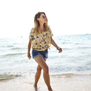 Woman holiday journey travel relaxation